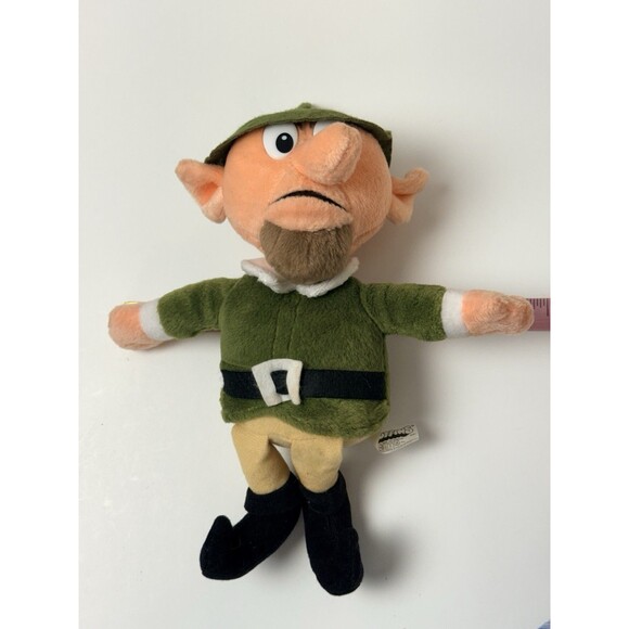 1999 CVS Stuffins 9” Plush BOSS ELF Misfit Rudolph Red Nosed Reindeer Tag Damage - Picture 9 of 13
